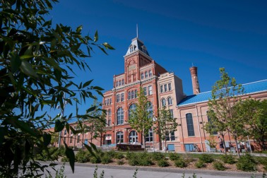 Upward view of the Tivoli Building