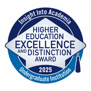 "Insight Into Academia - Higher Education Excellence and Distinction Award - 2025 - Undergraduate Institution"