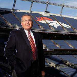 Headshot of Jim Saccoman in Broncos Football Stadium