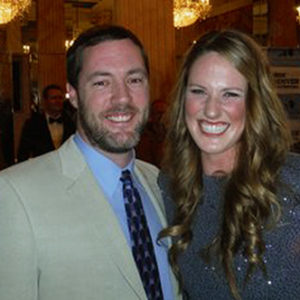 Headshot of Todd Smitz and Olympic swimmer Missy Franklin