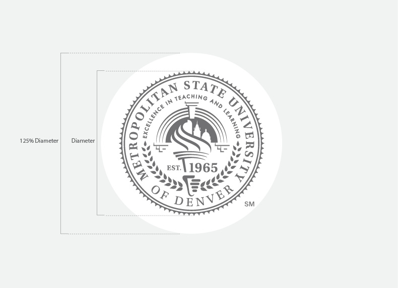 University Seal - Clear Zone