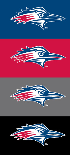 MSU Roadrunner Symbol - Approved Reverse Color Options - Full Color (Preferred)