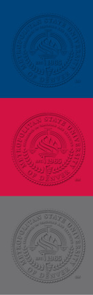University Seal Approved Reverse Color - Blind Embossed