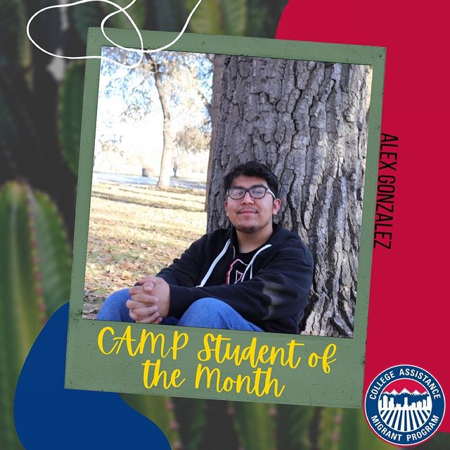 CAMP student of the month Instagram photo