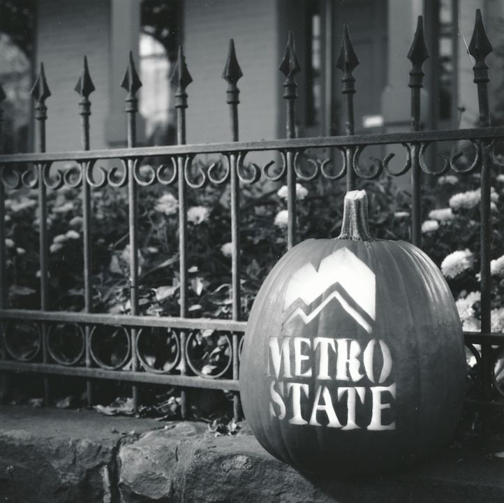 Metro State Halloween Jack-o-Lantern