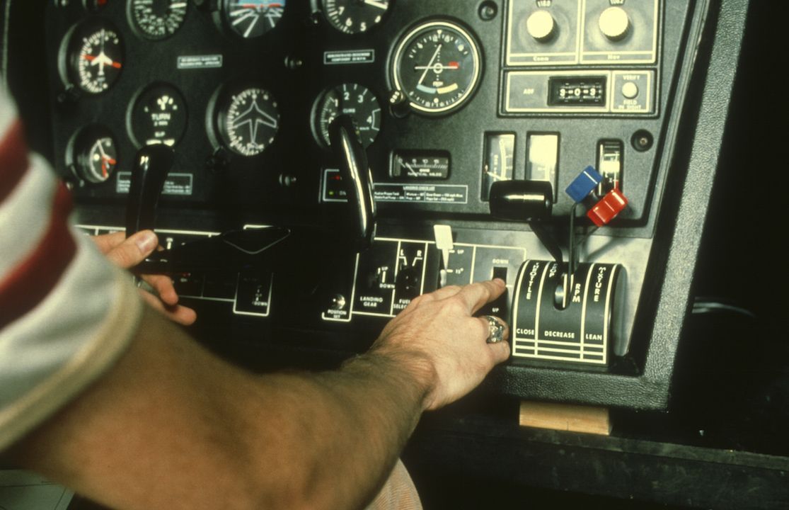 Aviation and Aerospace cockpit