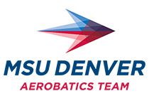 MSU Denver Aerobatics Team Logo.