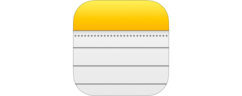 Apple Notes logo