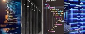 4 alternating panels program code and servers