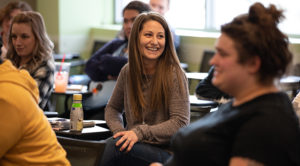 Students in the classroom.