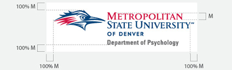 MSU Department Logo Clear Zone - Format B Horizontal