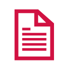 Red document icon