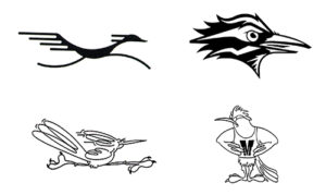 Old versions of Roadrunner logos