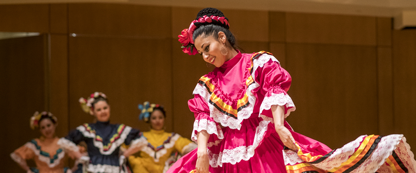 Dancers at HSI Salud Celebration