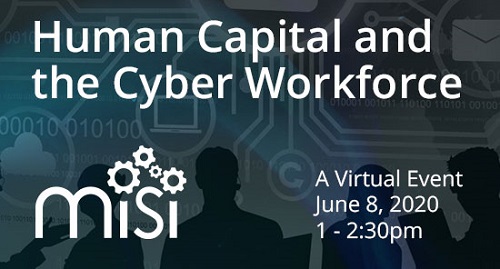 Human Capital and the Cyber Workforce Event Poster 2020