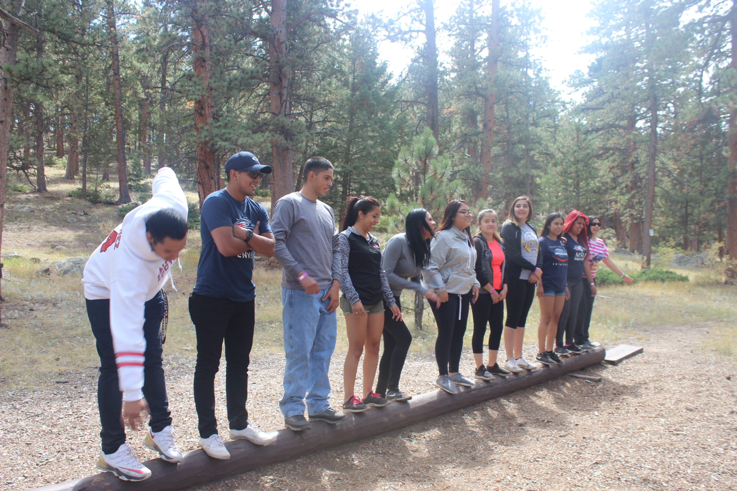 Photo of CAMP scholars at the CAMP retreat