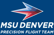 MSU Denver Precision Flight Team logo