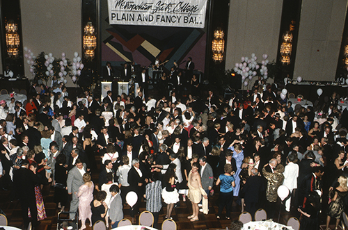 Plain and Fancy Ball - group of students in formal attire