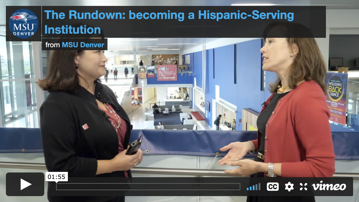 Thumbnail: The Rundown: Becoming a Hispanic-Serving Institution