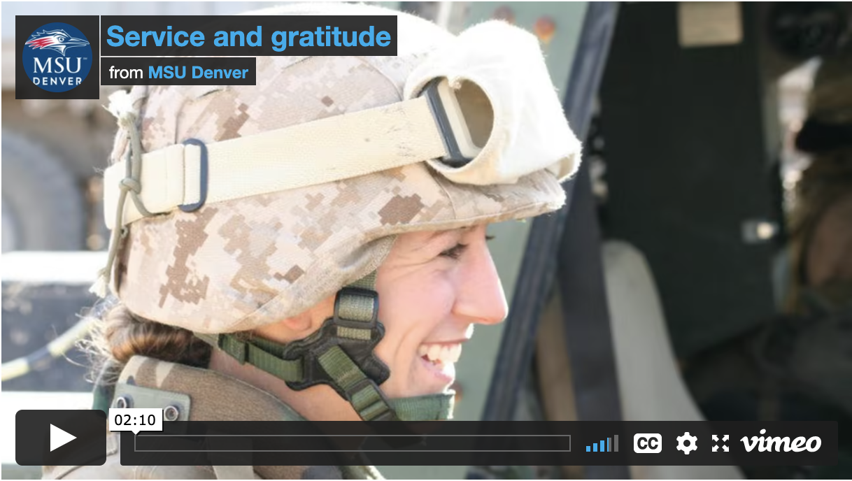 Thumbnail: Service & Gratitude