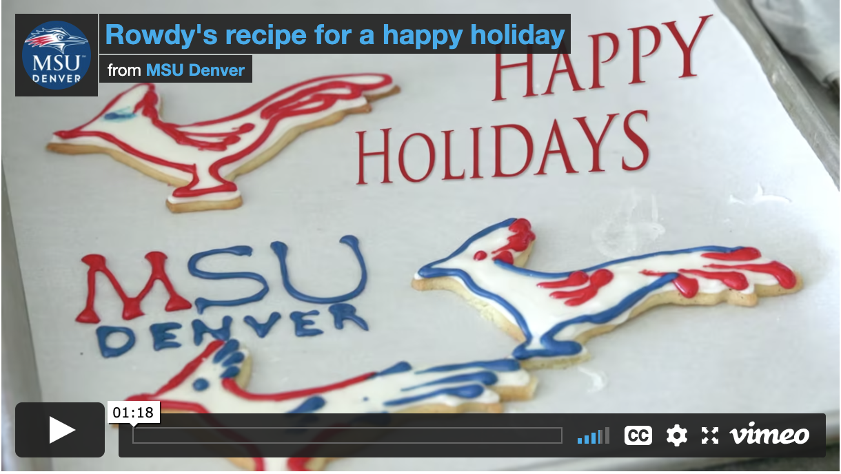 Thumbnail: Rowdy's recipe for a happy holiday