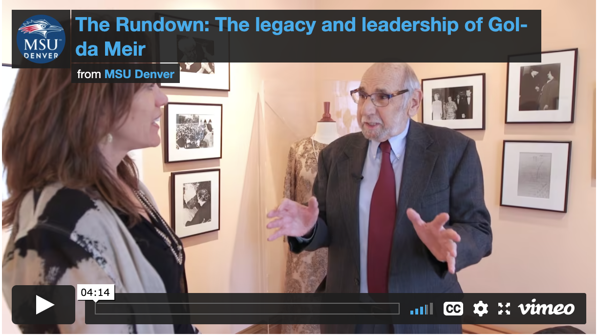 Thumbnail: The Rundown: The legacy and leadership of Golda Meir
