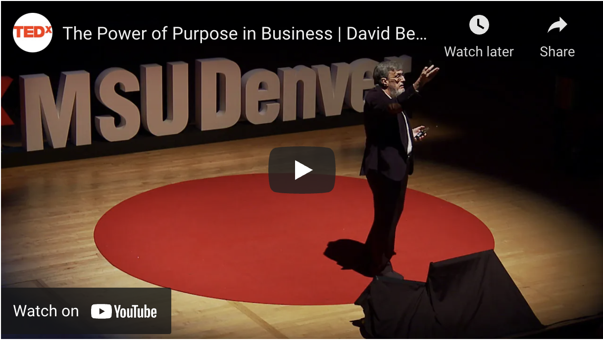 Thumbnail: TEDx MSU Denver: The power of purpose in business