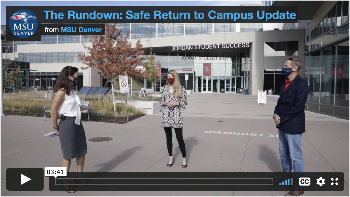 Thumbnail: The Rundown: Safe Return to Campus Update