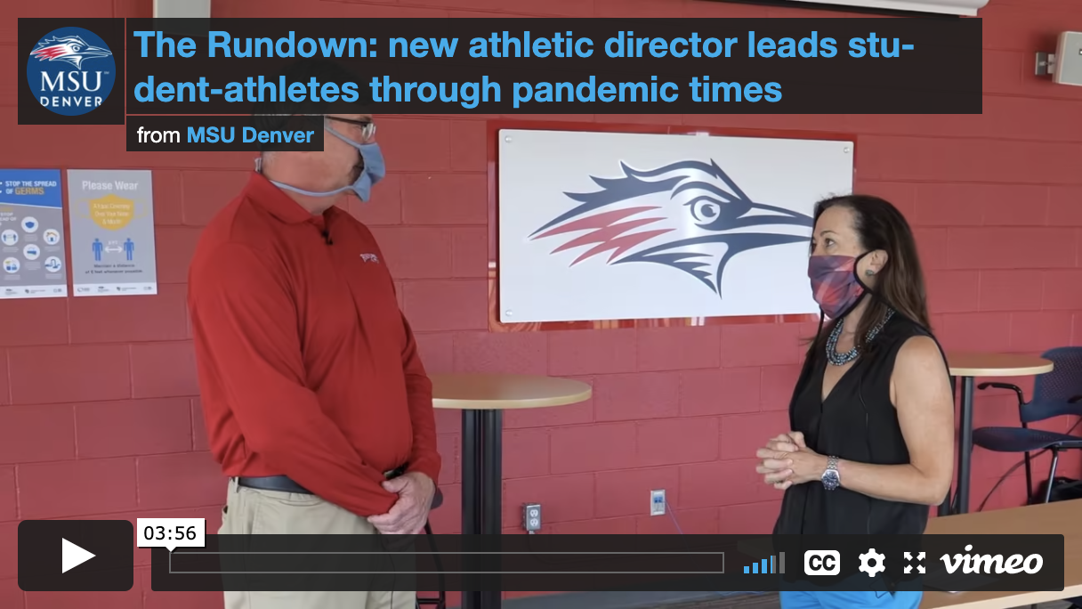 Thumbnail: The Rundown: New athletic director leads student-athletes through pandemic times