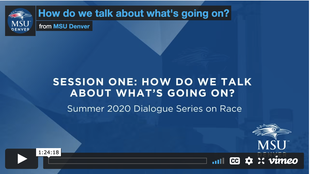Thumbnail: RED: Black scholars launch dialogue series on race