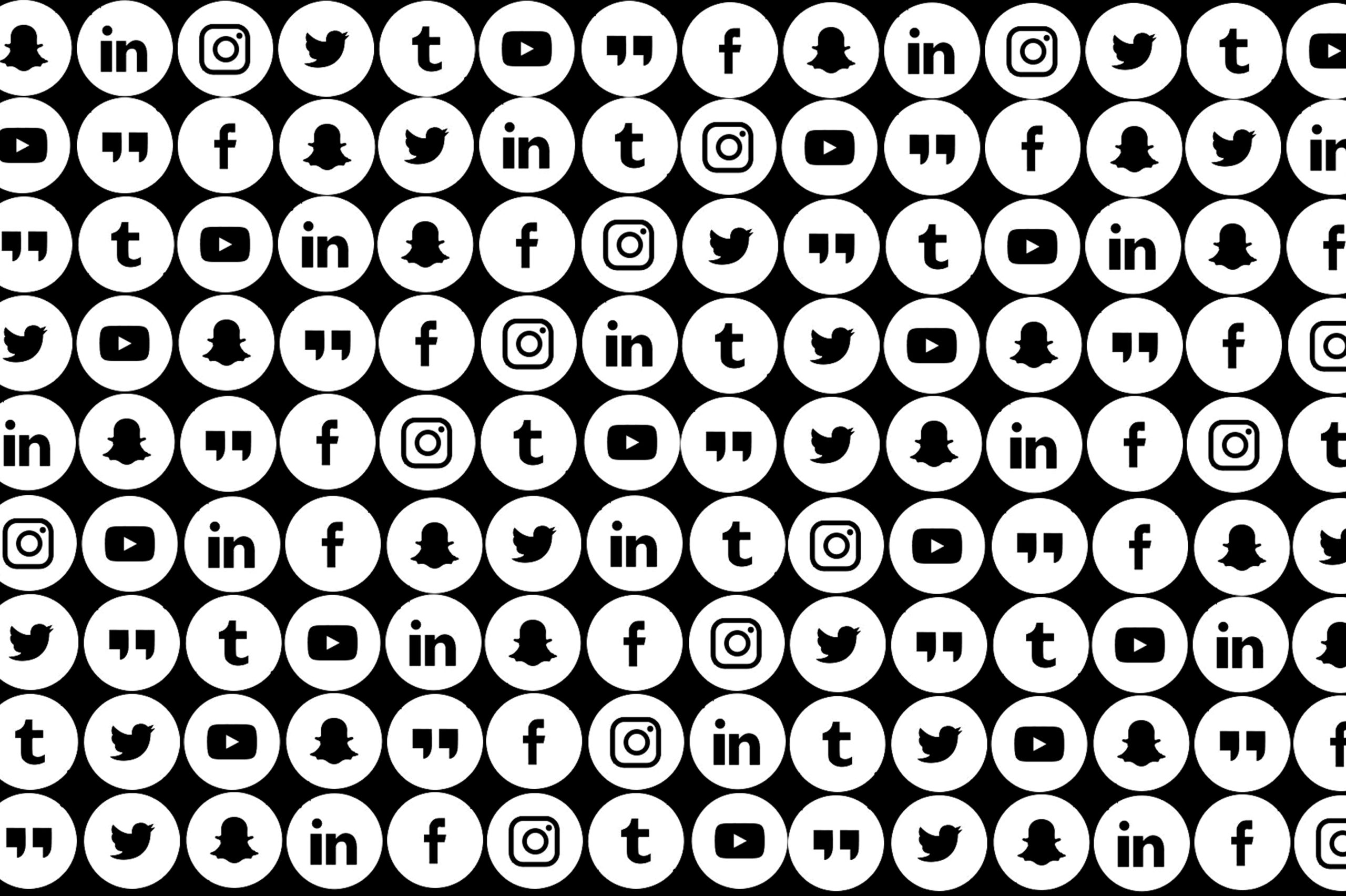 Social media icons