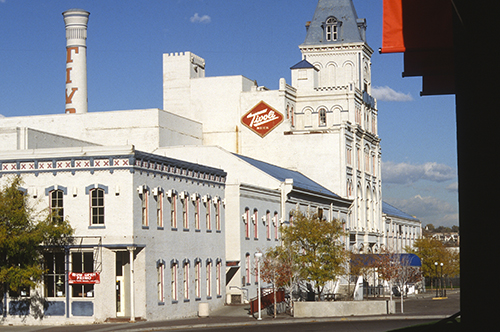 Tivoli Brewery painted white