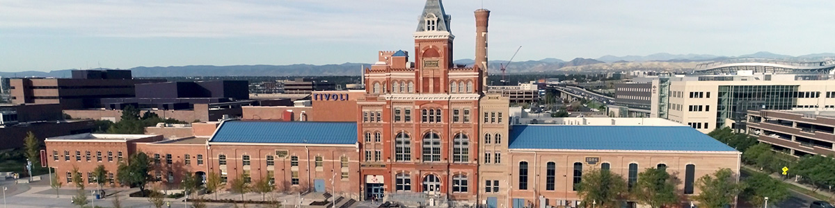 A view of the Tivoli from the sky