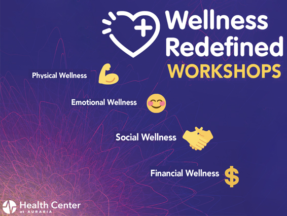 Wellness Redefined workshop flyer