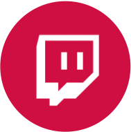 Red Twitch icon
