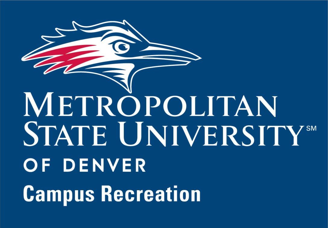 Campus Recreation Logo with blue background