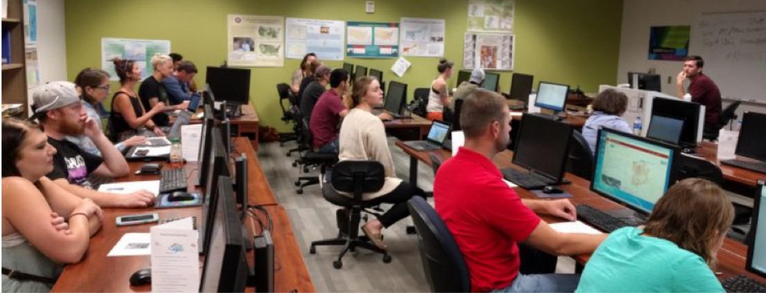 MSU Denver Students attend GIS Workshop