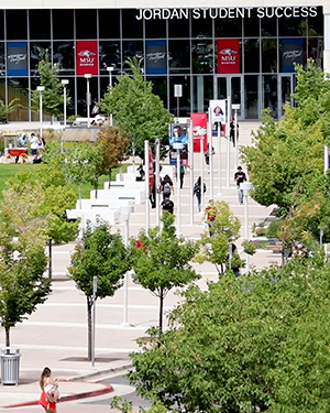 Auraria Campus on a sunny day