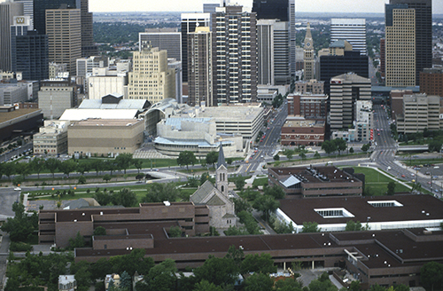 Denver Aerial View