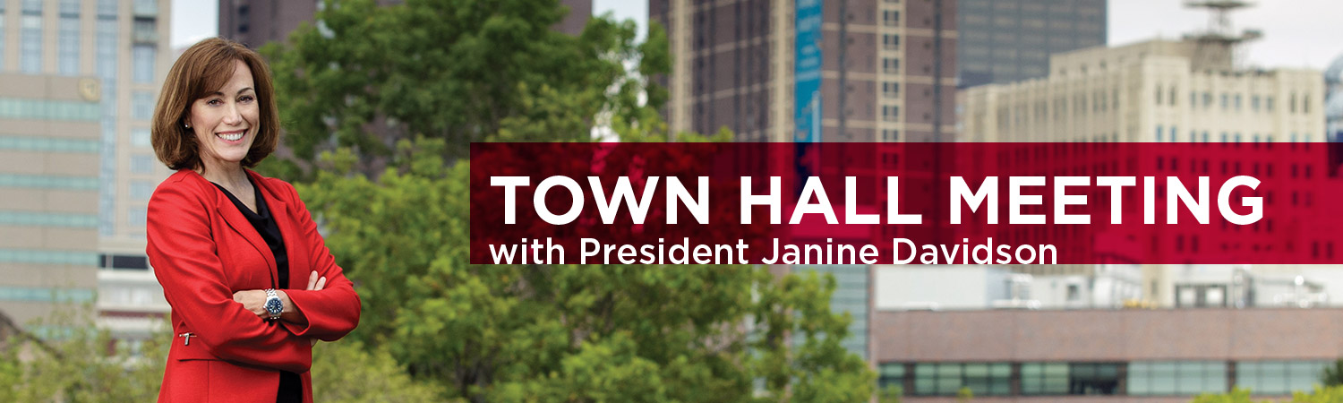 Town Hall Meeting with President Davidson 2017