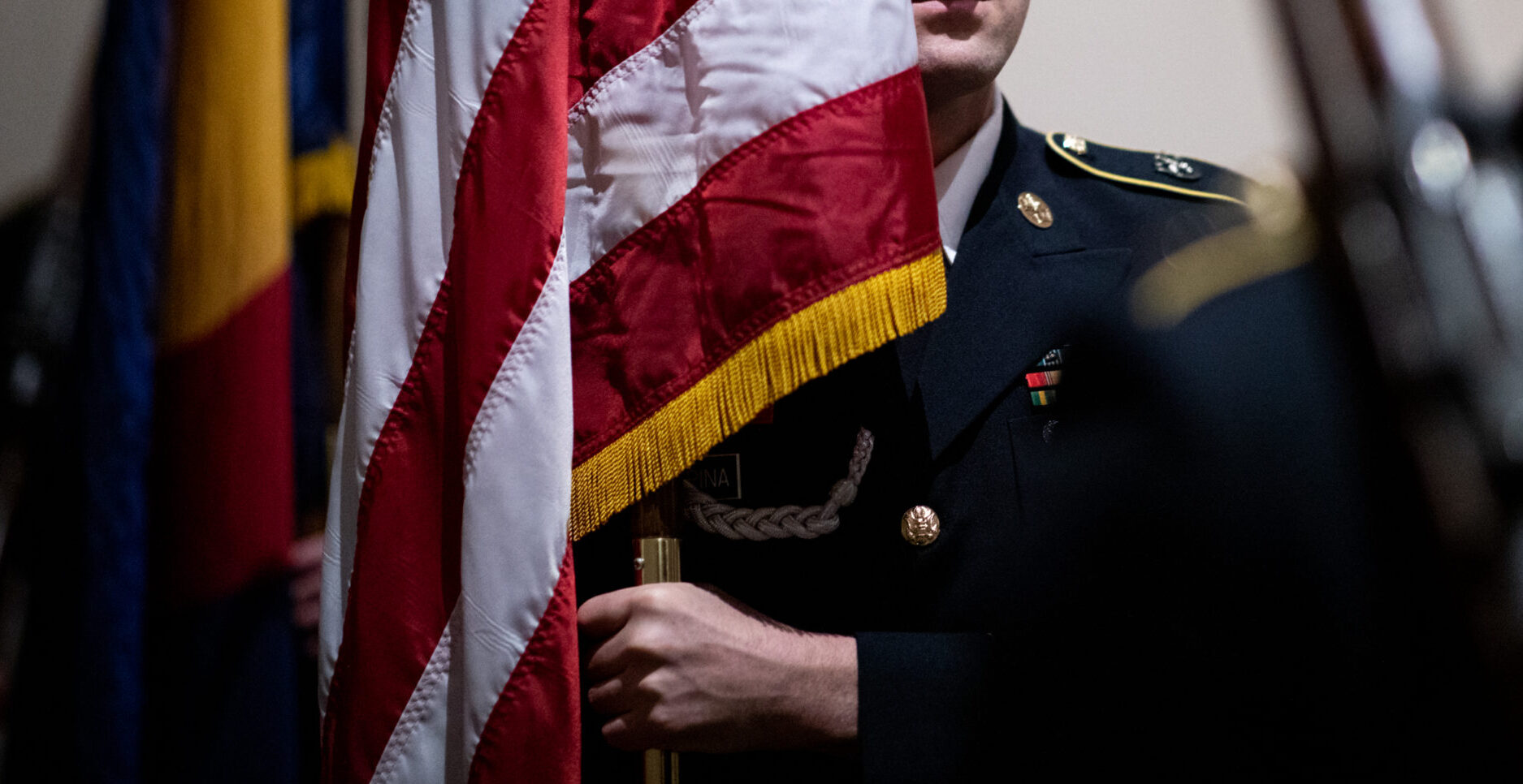 Military Veteran at Graduation