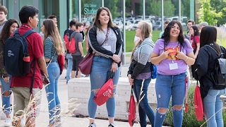 Students on Campus