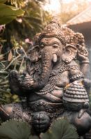Image of Ganesha, an elephant-headed Hindu god. Taken by Timur Kozmenko