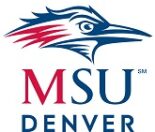 MSU Denver Stacked Logo