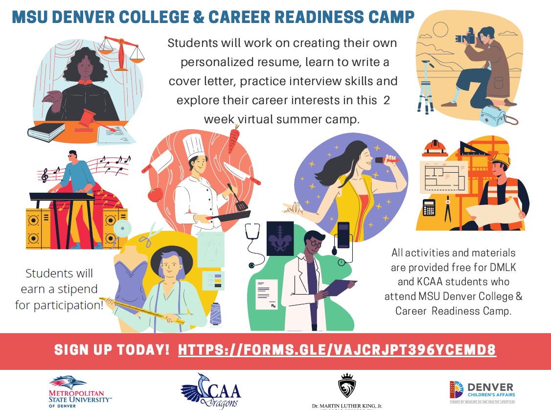 Career Readiness Camp Poster Two