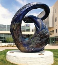 The One World One Water Sculpture - Icon and Silent Partner