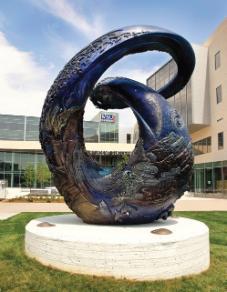 The One World One Water Sculpture - Icon and Silent Partner