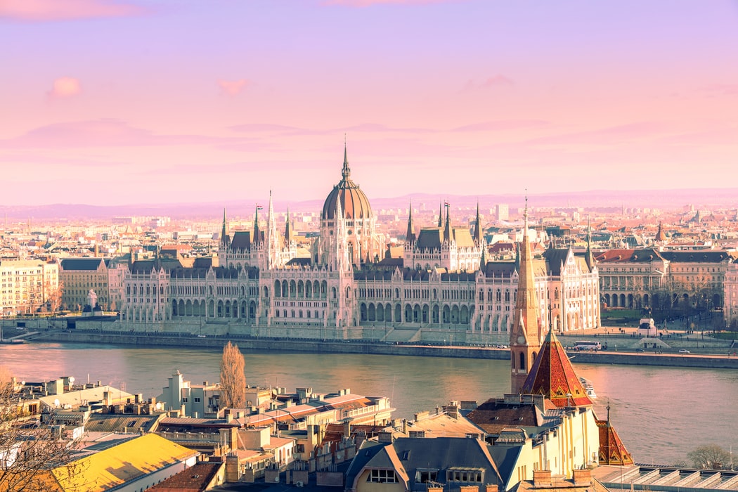 The Parliament as seen in a Study Abroad in Budapest