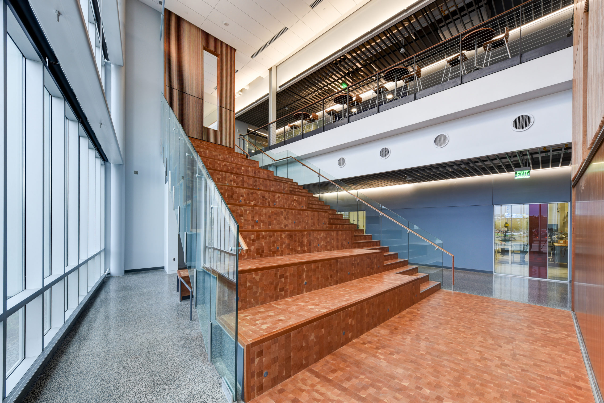 AES Building Forum wooden stairs