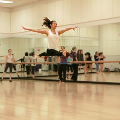 Dance Class in Studio